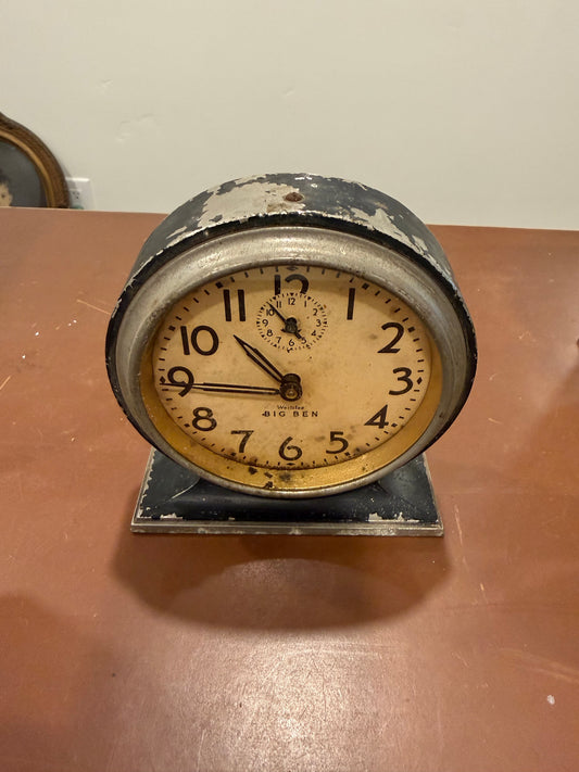 Vintage Westclox Big Ben Wind-Up Alarm Clock – Circa 1935 Illinois Americana