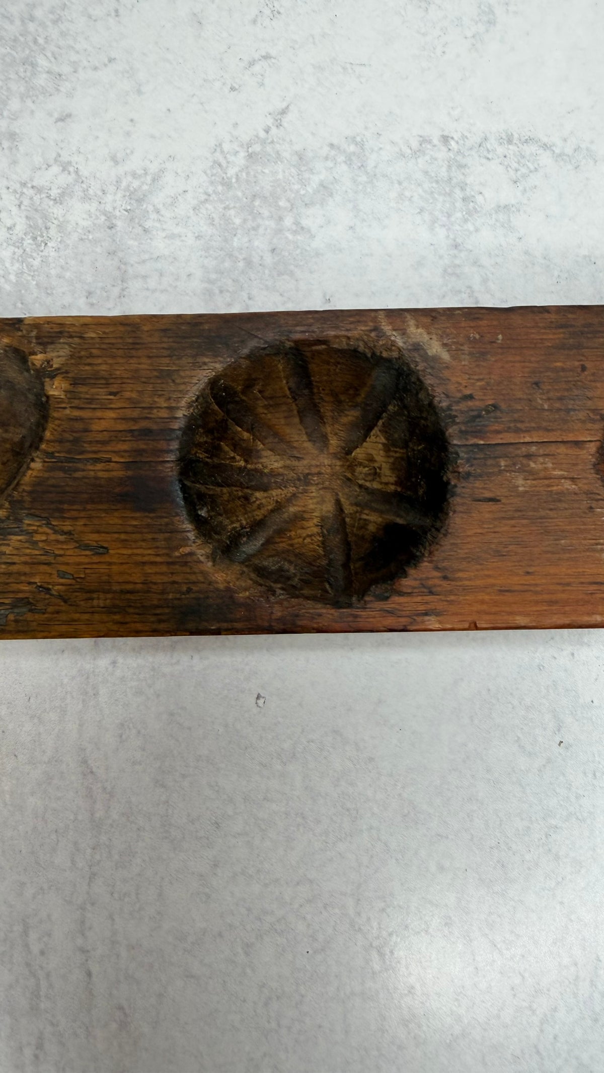 Wood carving mold, 3 impressions