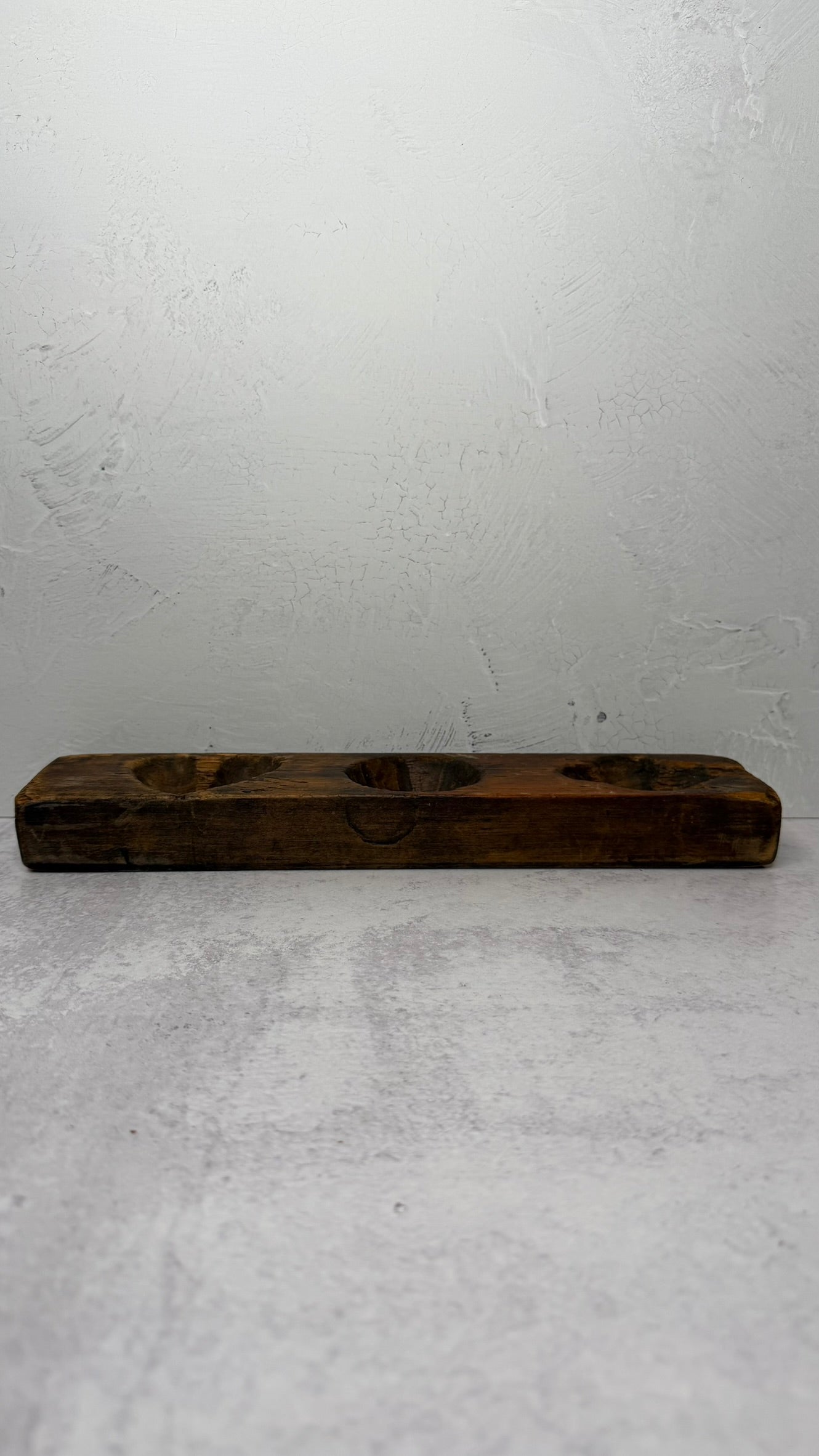 Wood carving mold, 3 impressions