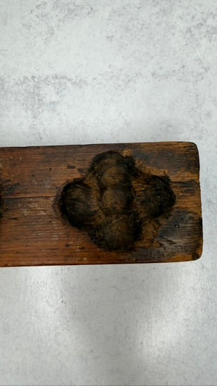Wood carving mold, 3 impressions