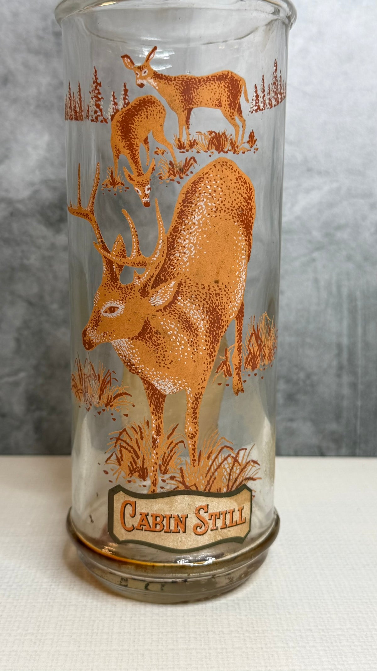 Whisky decanter, Deer