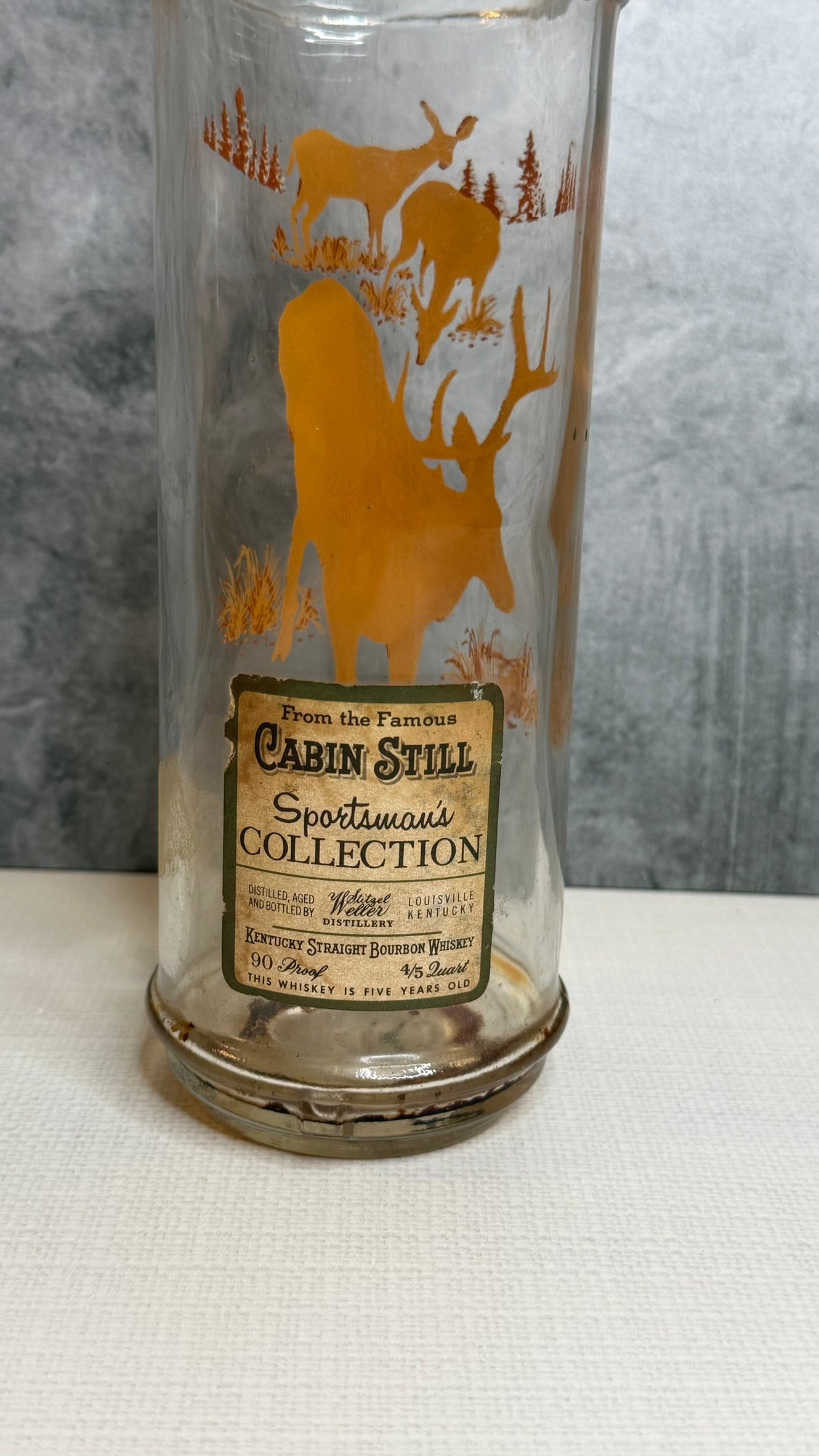 Whisky decanter, Deer