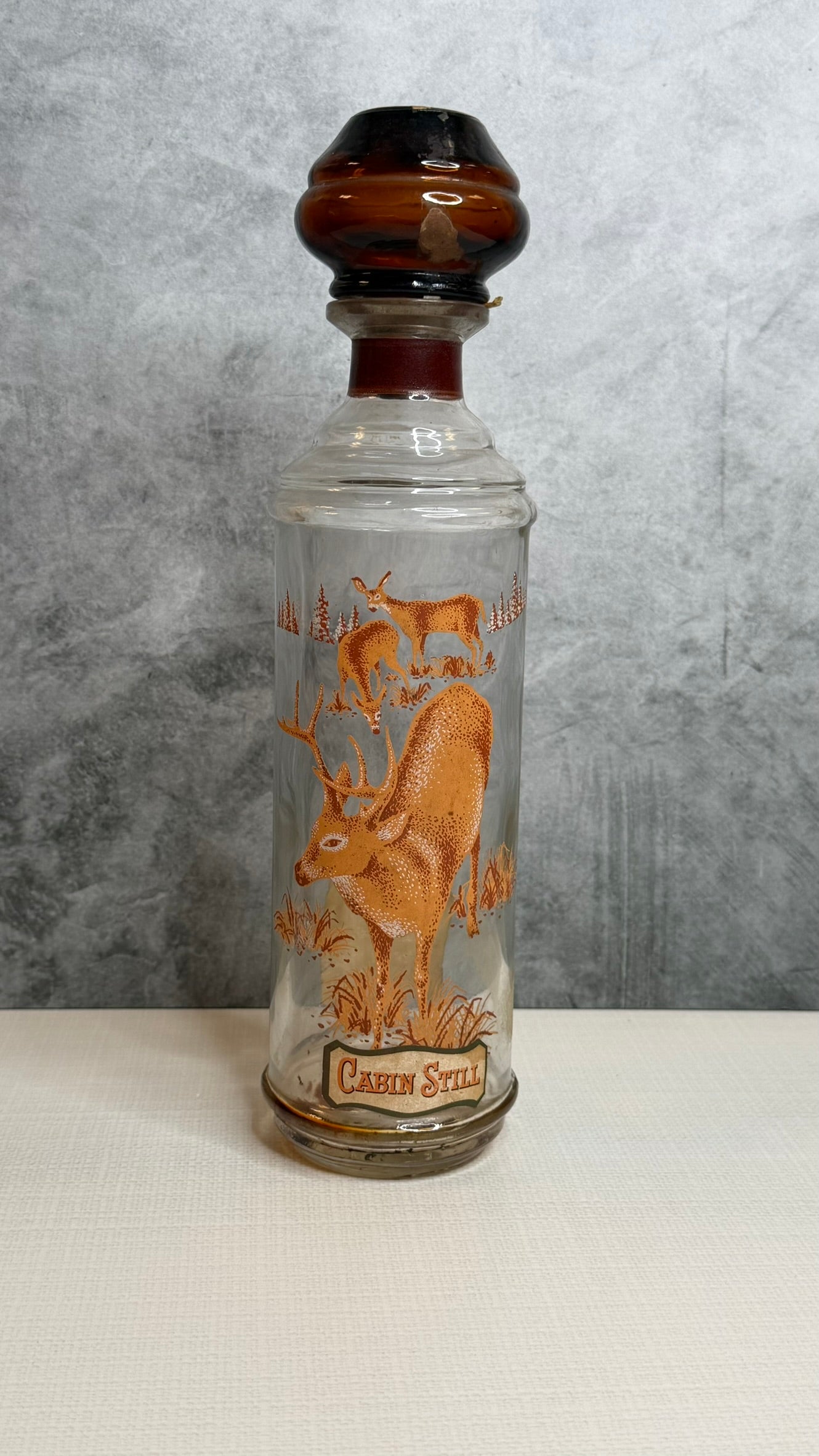 Whisky decanter, Deer