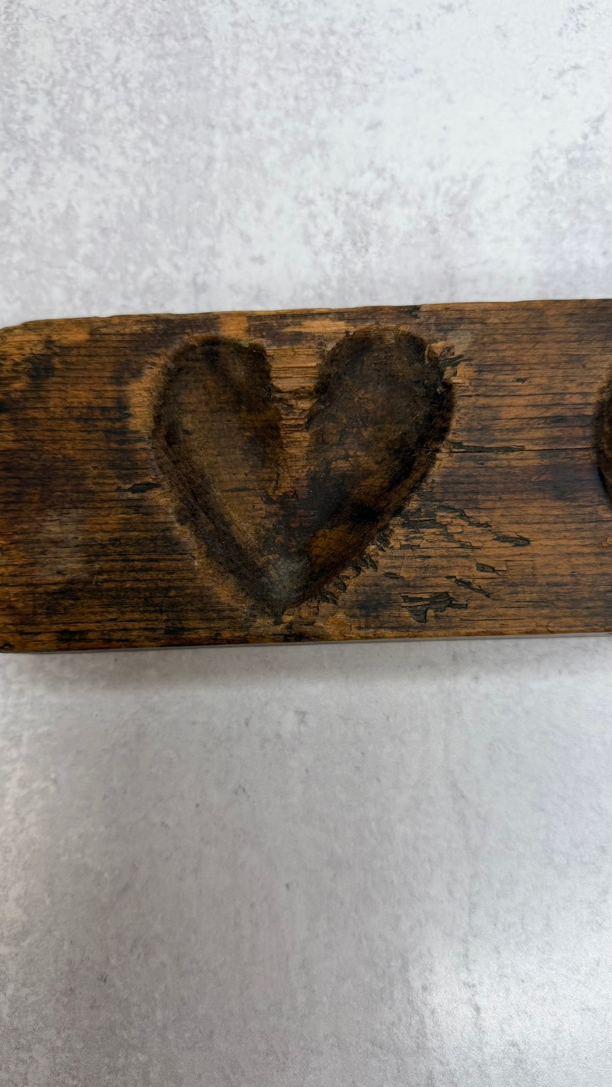 Wood carving mold, 3 impressions