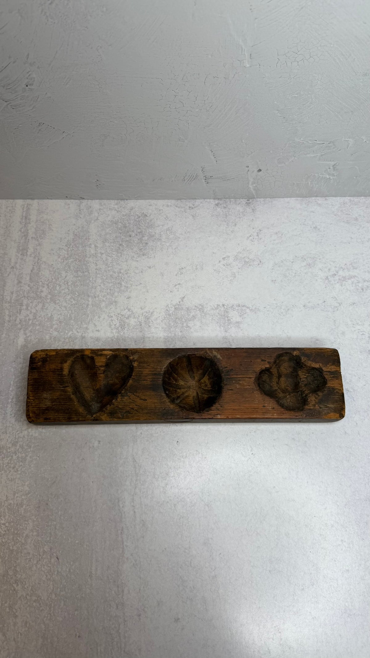 Wood carving mold, 3 impressions