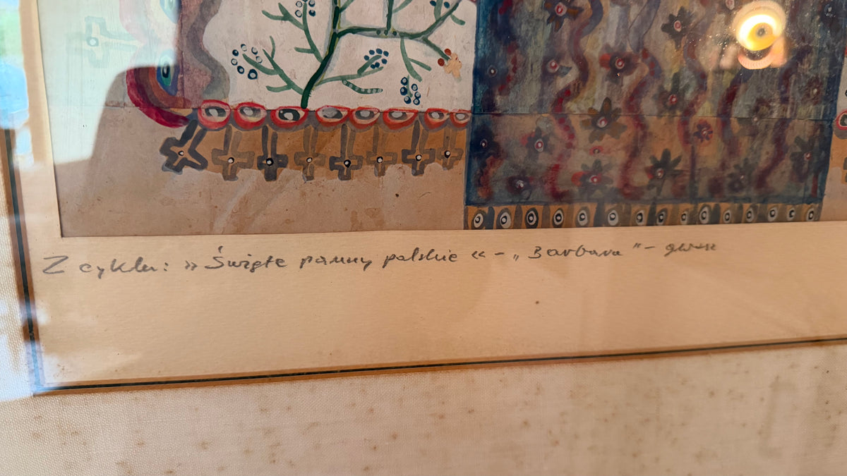 Byzantine Painting - Barbara
