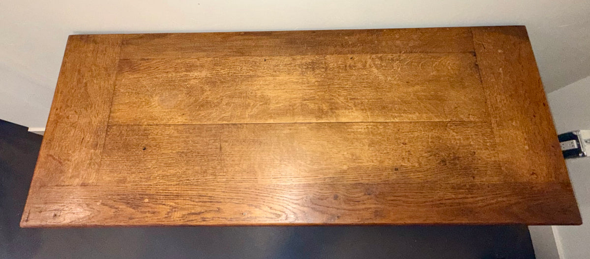 Antique French Oak Buffet | 19th Century Two-Drawer Sideboard