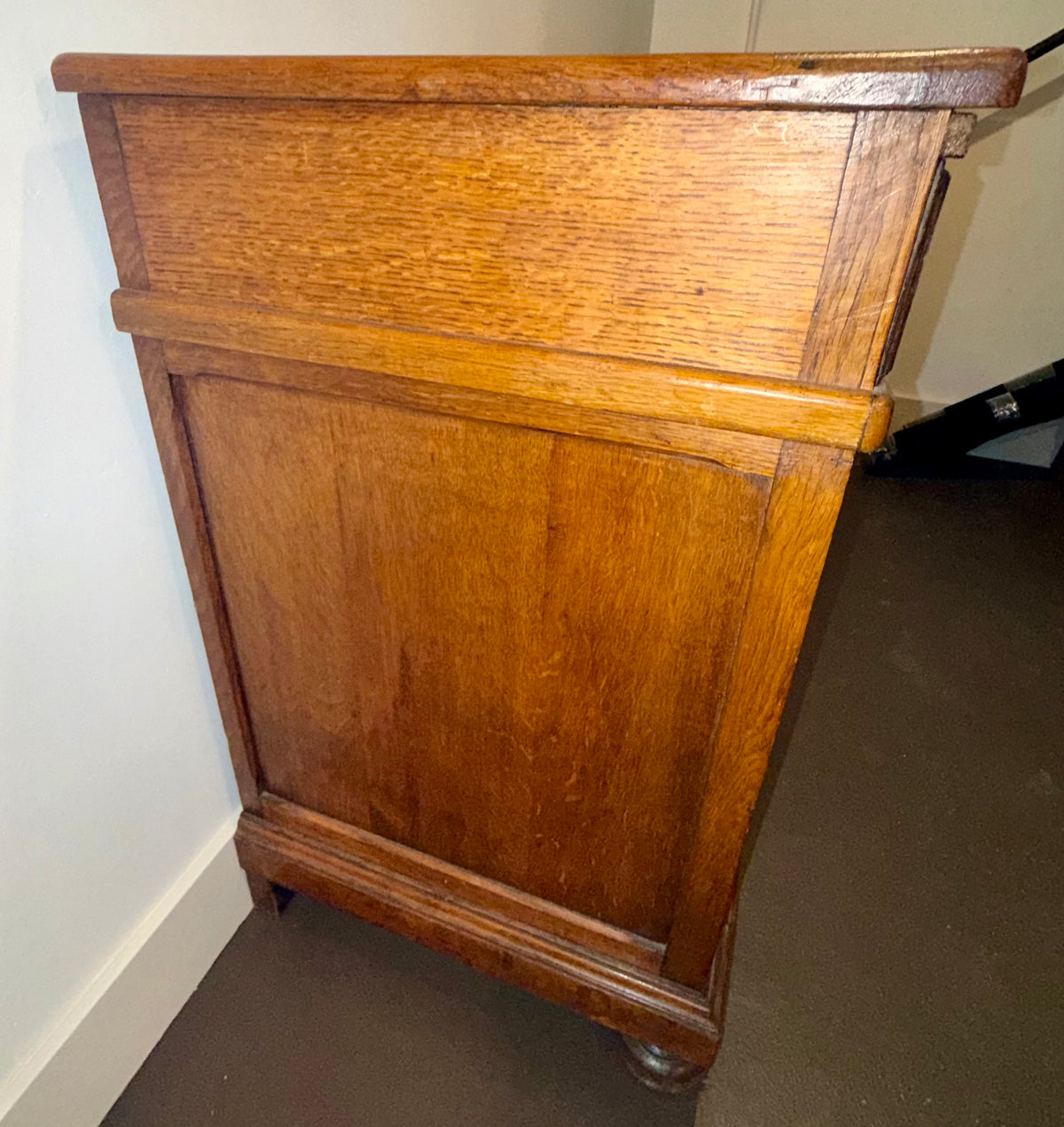 Antique French Oak Buffet | 19th Century Two-Drawer Sideboard