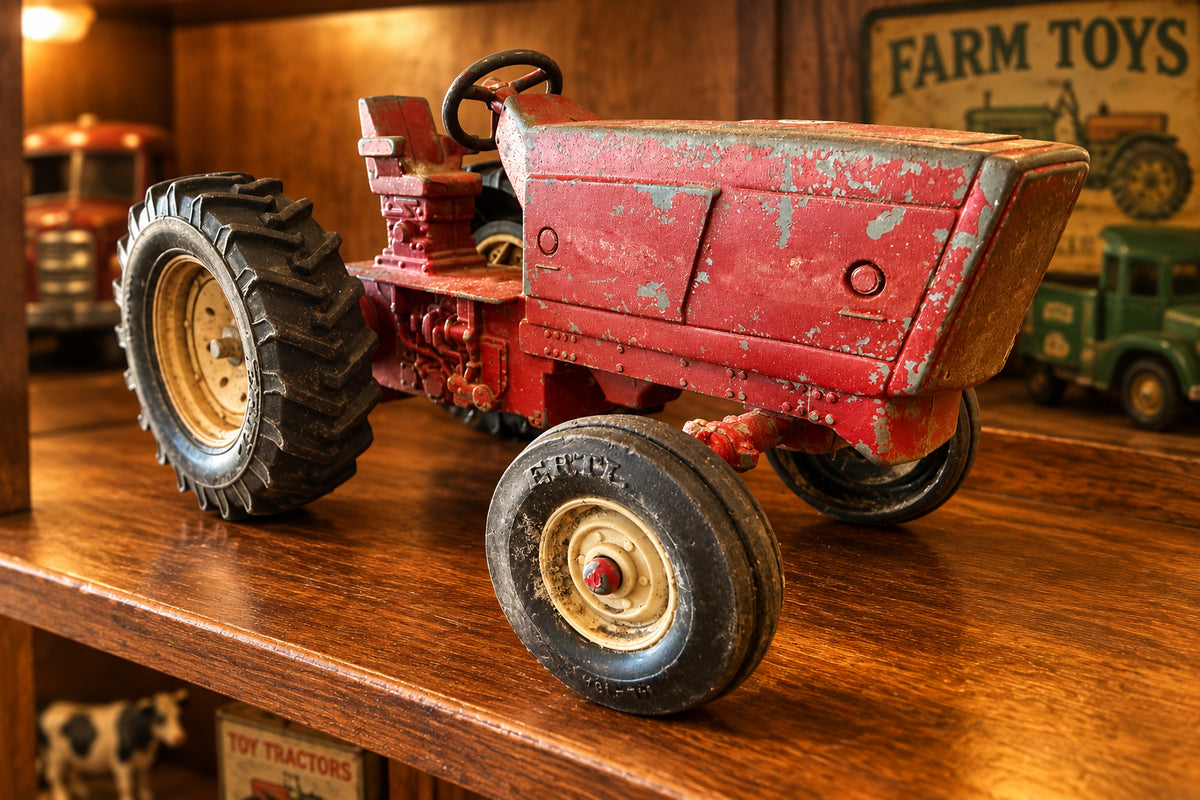 Vintage ERTL International Harvester 1/16 Scale Die-Cast Toy Tractor