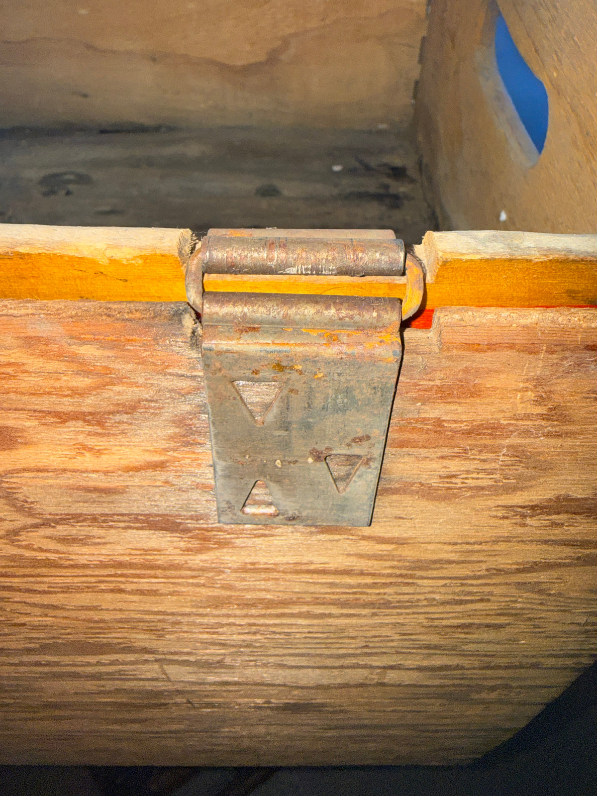 Vintage 1940s Coors Light Beer Wooden Crate with Hinged Lid | Antique Adolph Coors Breweriana Cargo Box