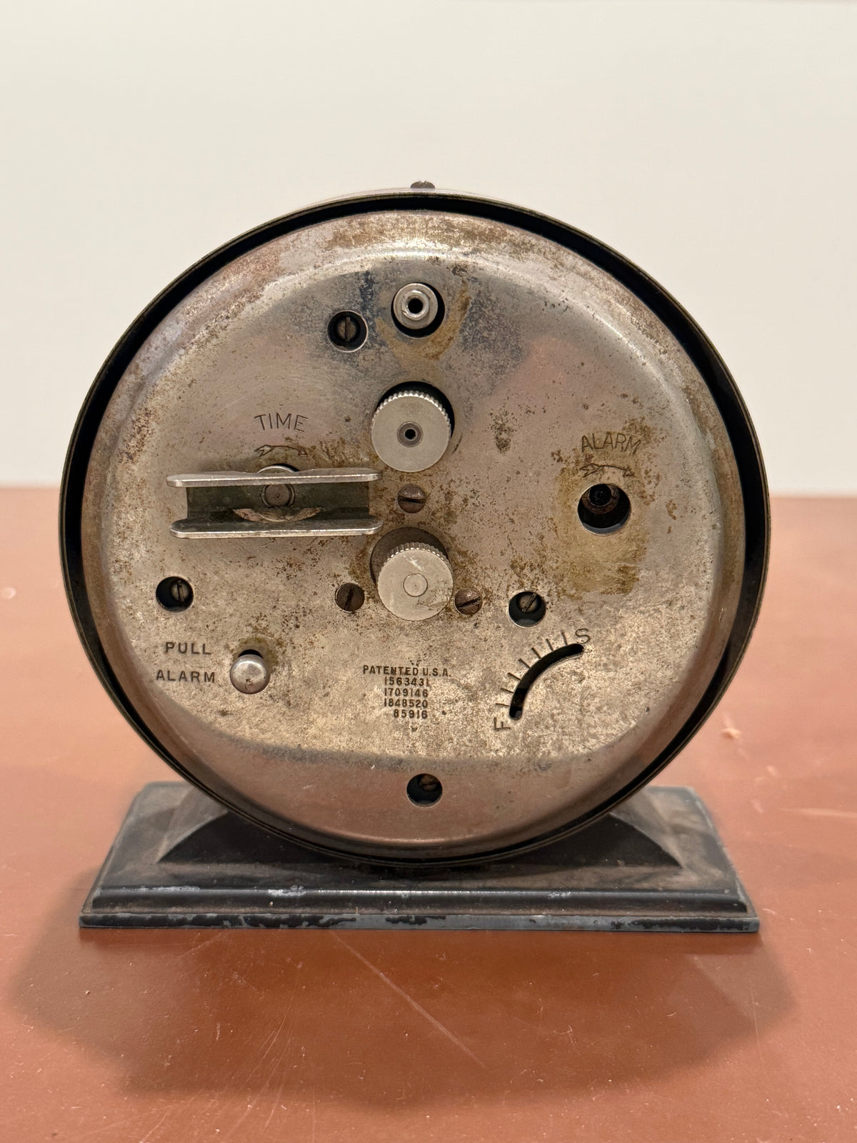 Antique 1930s Westclox Big Ben Style 4a Loud Alarm Mechanical Clock – Vintage Art Deco Tabletop Decor