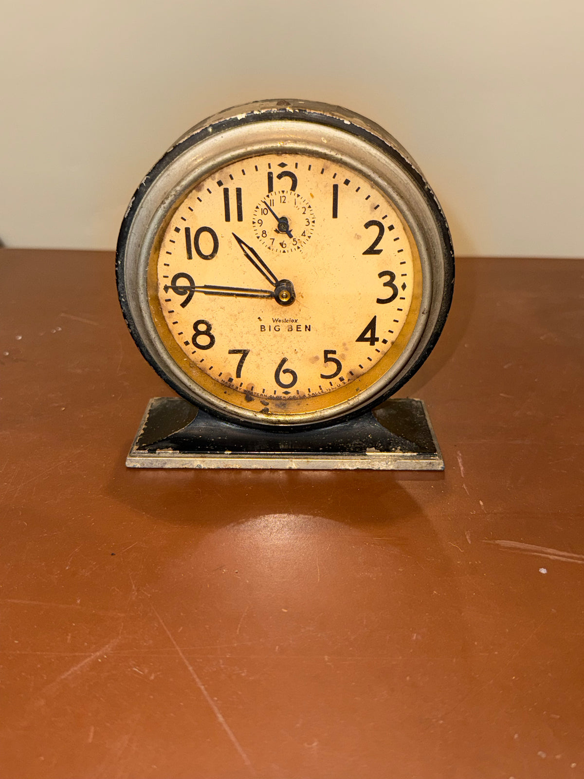 Vintage Westclox Big Ben Wind-Up Alarm Clock – Circa 1935 Illinois Americana