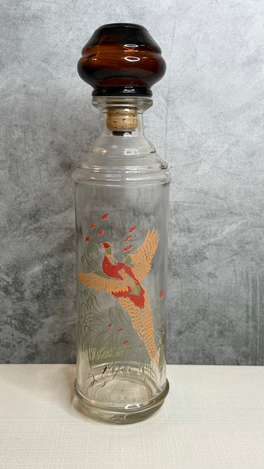 Whisky decanter, Pheasant