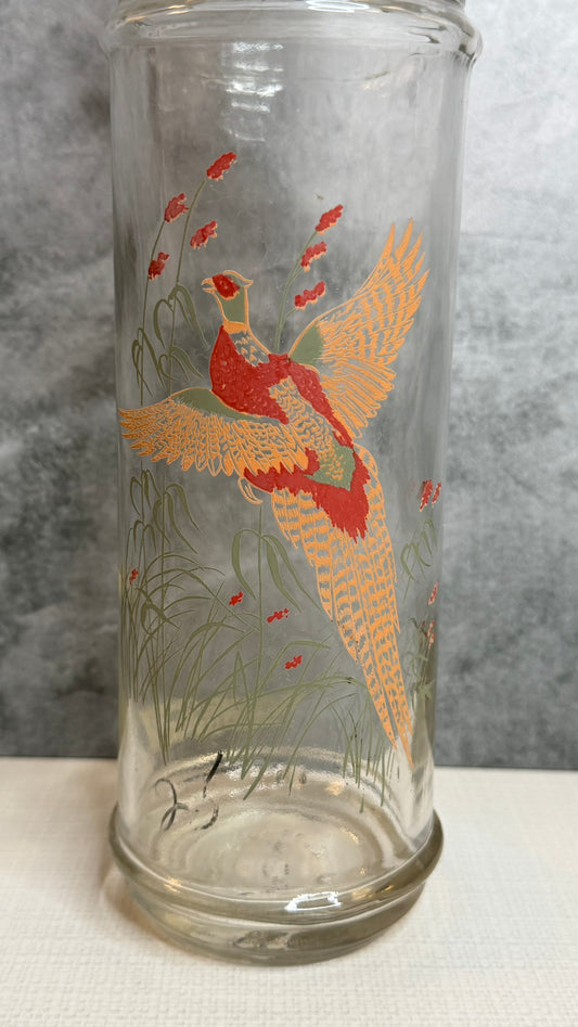 Whisky decanter, Pheasant