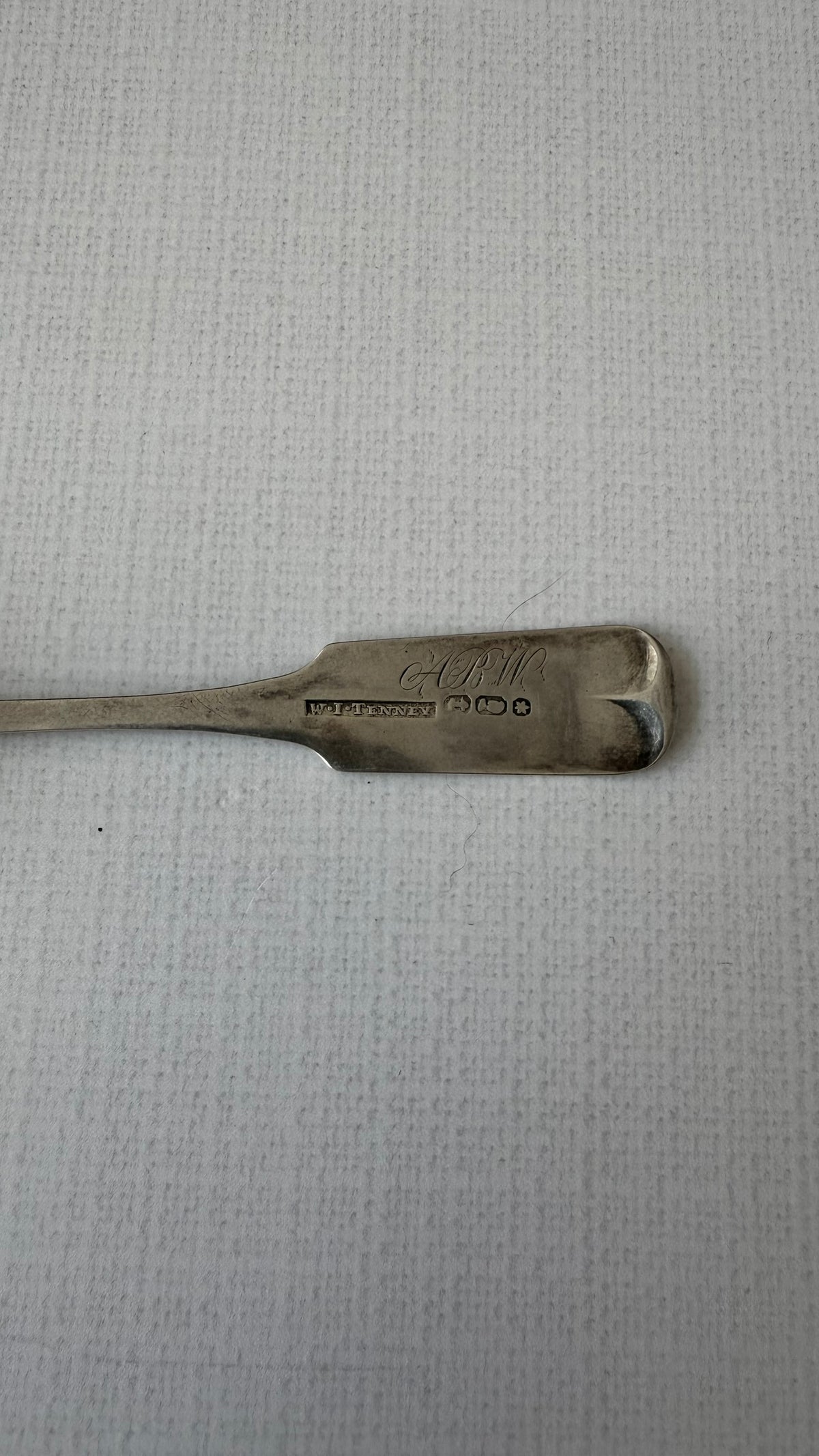 W. I. TENNEY teaspoons